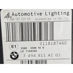 63117494811 BMW X5 Left Full Led Adaptive Headlight 2014-2018