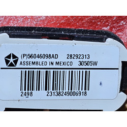 56046098AD Dodge RAM 1500 Right Steering Wheel Radio Control Switch