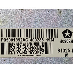 05091352AC Dodge Durango Roof GPS Radio Antenna 2014-2020 05091352AE