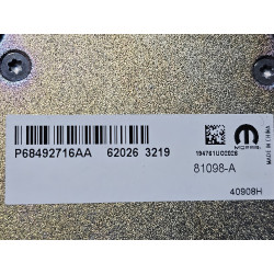 68492716AA Jeep Grand Cherokee Roof Shark Fin Radio GPS Antenna 2020-2026