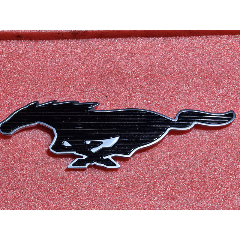 LJ8B-8A224-AC Ford Mustang Mach-E Grille Logo Emblem Nameplate Black