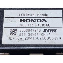 33100-TZ5-A010-66 Acura MDX LED Driver Module 2014-2016