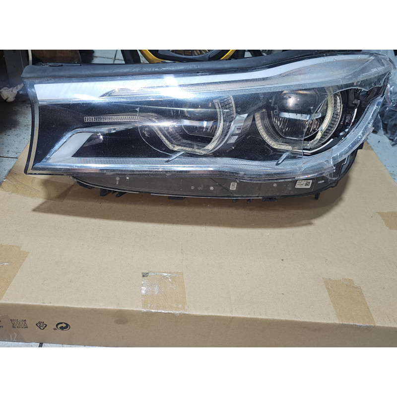 7349107 BMW 7 Series Left Full LED AFS Adaptive Headlight 2016-2019