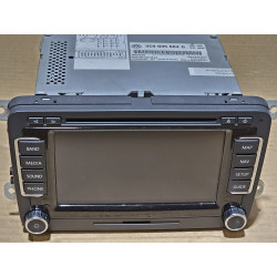 3C0035684G Volkswagen Jetta Radio Media Navigation Monitor Receiver