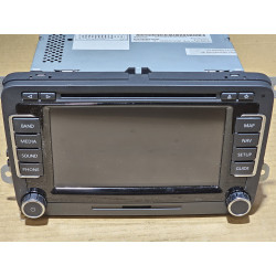 3C0035684J Volkswagen Jetta Radio Media Navigation Monitor Receiver