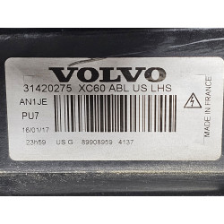 31420275 Volvo XC60 Left Xenon AFS Headlight 2014-2017 31698816