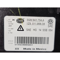 5GM941754A Volkswagen Golf 7 Right AFS LED Xenon Headlight 2015-2017