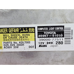 85967-51010 Toyota Headlight Xenon Ballast Module 39000-77511