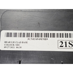 3CN854949F Volkswagen Atlas Left Rear Door Lower Molding Trim Cover