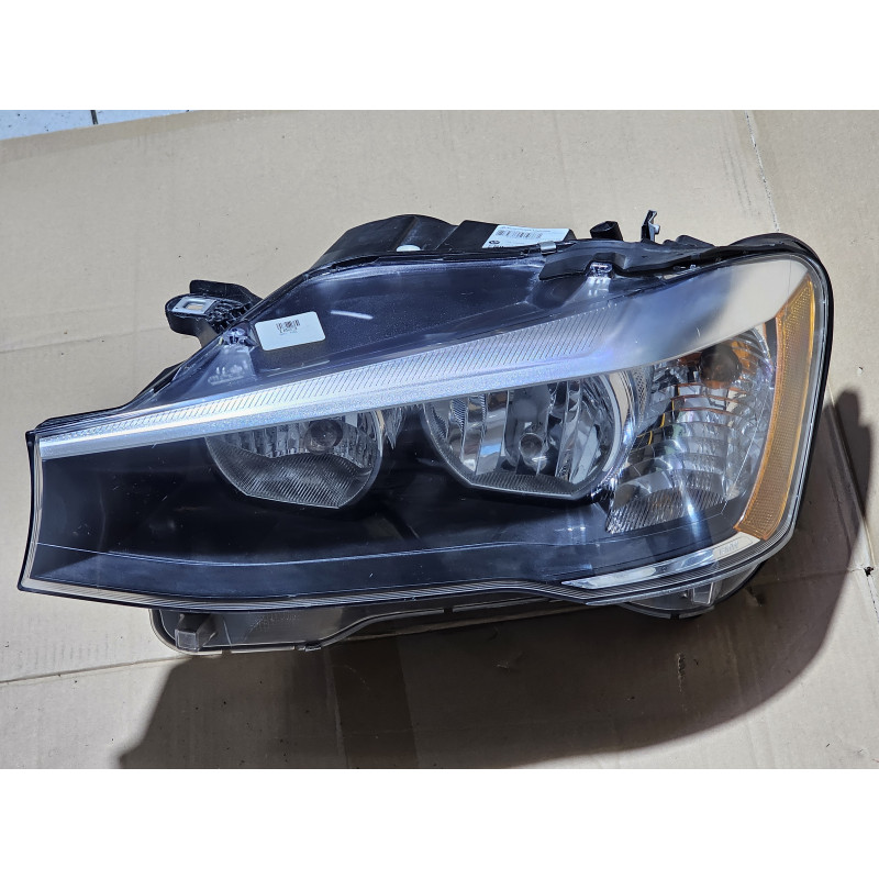 63117334073 BMW X3 Left Halogen Headlight 2015-2017