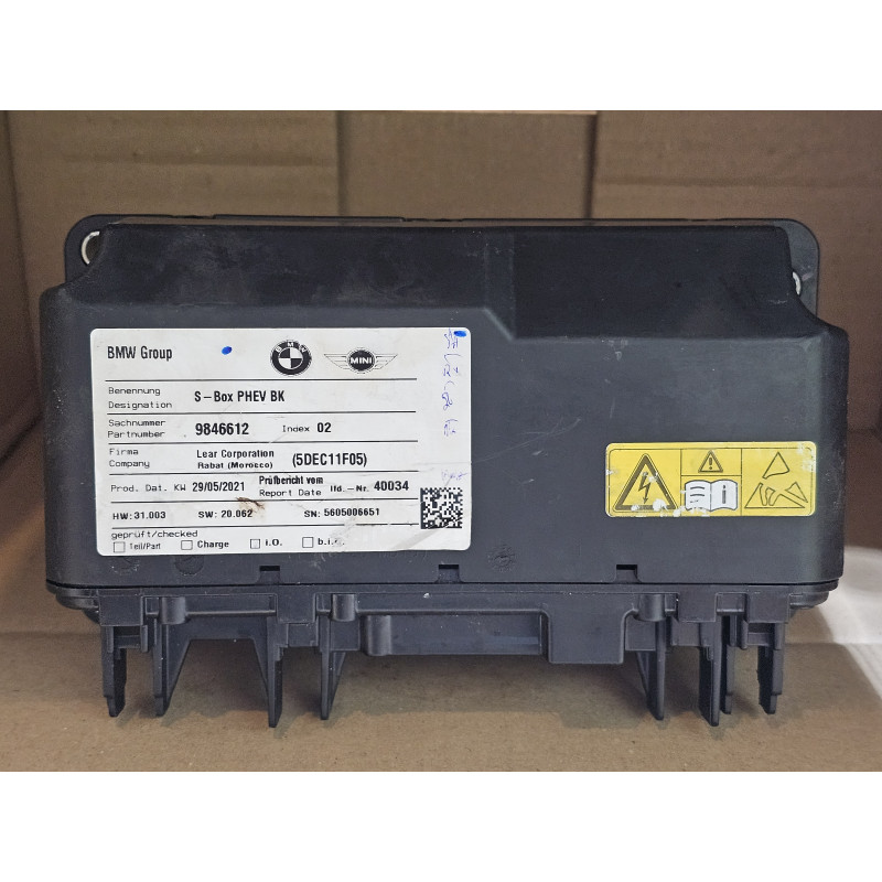 61279846612 BMW 2-Series Safety Battery Box 2017-2024