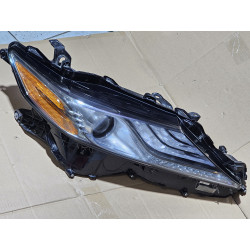81110-06D72 Toyota Camry Right Full LED Headlight Chrome 2018-2023