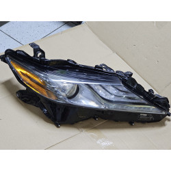 81110-06D72 Toyota Camry Right Full LED Headlight Chrome 2018-2023