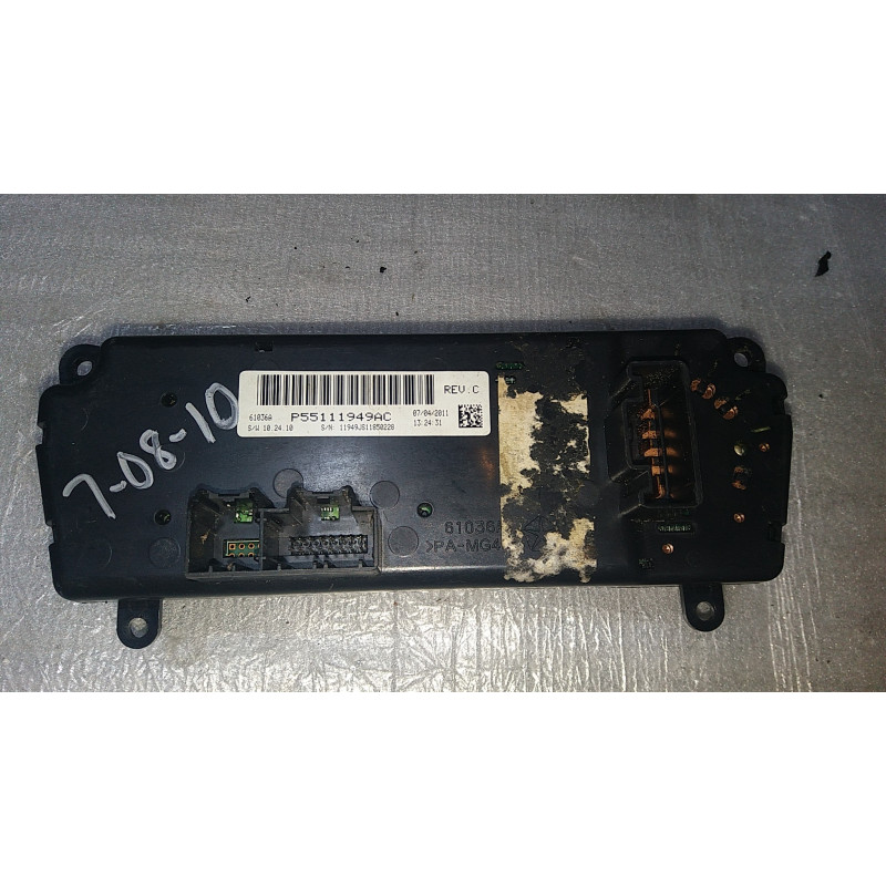 55111949AC Chrysler 200 AC Heater Climate Control 2011-2014