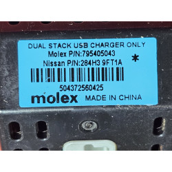 284H3-9FT1A Nissan Titan Dual USB Port 2016-2022