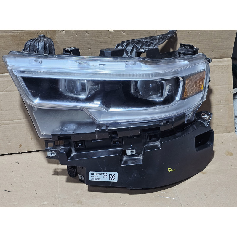 68316085AG Dodge Ram 1500 Left Full LED Dynamic AFS Bi-LED Headlight