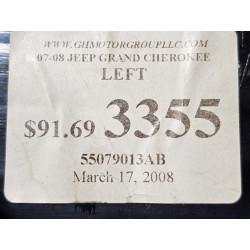 55079013AB Jeep Grand Cherokee Left Tail Lamp 2005-2009 55079013AD