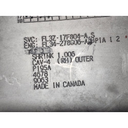 FL3Z-17F804-A Ford F150 Right Radiator Support Air Duct 2015-2017