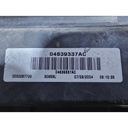 04839337AC Jeep Grand Cherokee Fuse Relay Box 2005