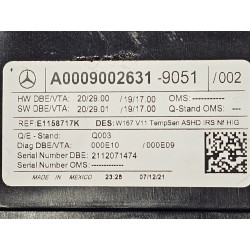 A0009002631 Mercedes-Benz GLE Sunroof Panel Overhead Console Dome Lamp