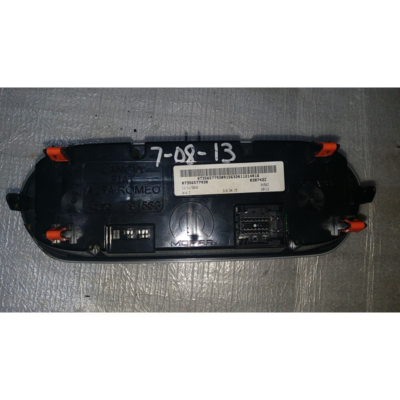 Jeep Renegade AC heater climate control 2015-2018