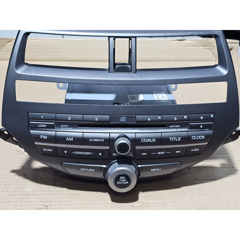 39171-TA0-L41 Honda Accord 6-Disc CD Changer Radio Receiver 2008-2012