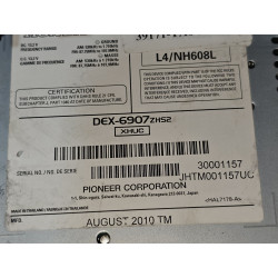 39171-TA0-L41 Honda Accord 6-Disc CD Changer Radio Receiver 2008-2012