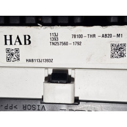 78100-THR-AB20-M1 Honda Odyssey Speedometer Instrument Cluster 2019