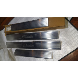17802526 Cadillac Escalade Stainless Door Sill Plates (Set) 2007-2014