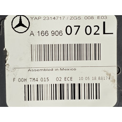 A1669060702 Mercedes-Benz GLS Left LED Inner Tail Lamp 2016-2019