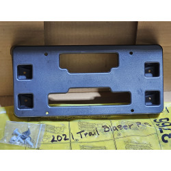 42615796 Chevrolet Trailblazer Front Bumper License Plate Bracket 2021-2023