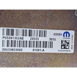 05091352AE Dodge Durango Roof GPS Radio Antenna 2014-2020 05091352AC