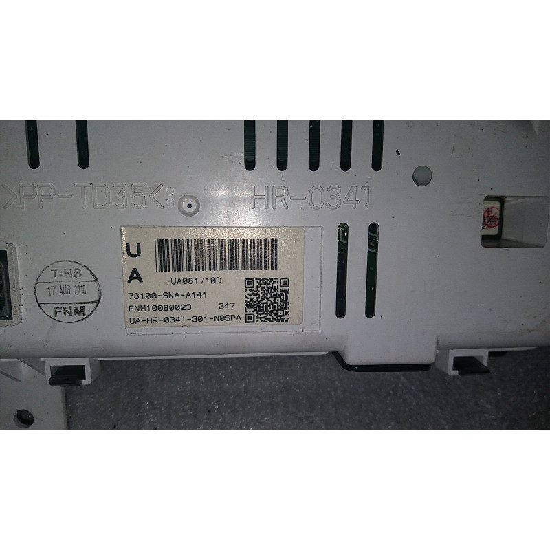78100-SNA-A141 Honda Civic Instrument Gauge Cluster 2006-2011