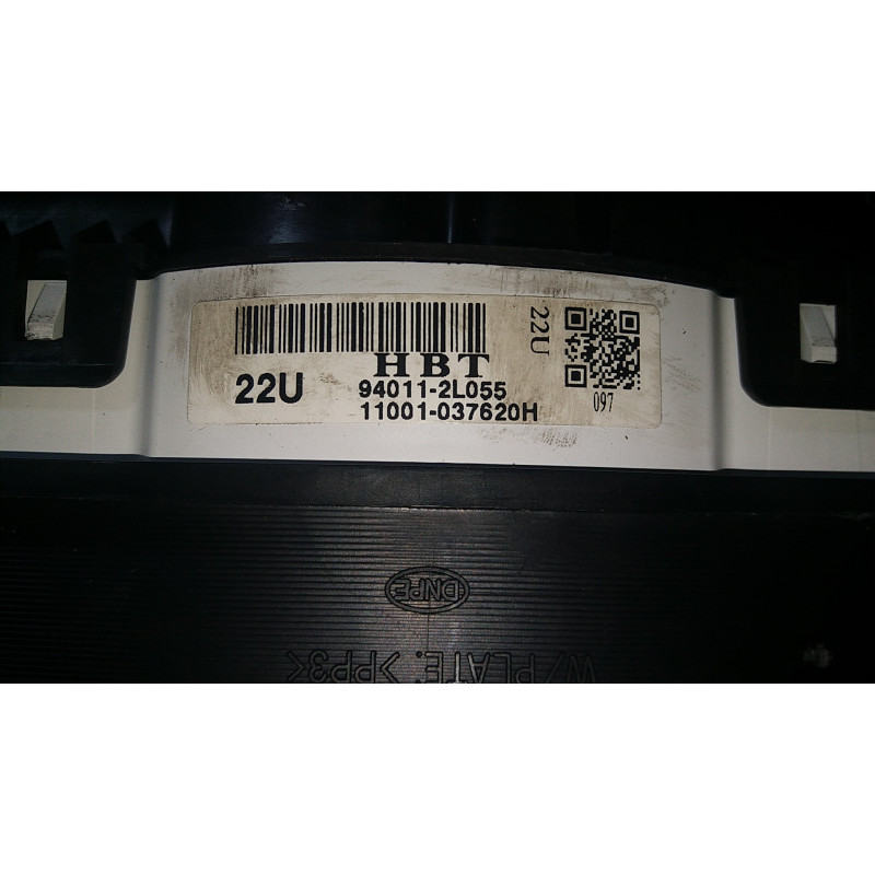 94011-2L055 Hyundai Elantra Instrument Gauge Cluster 2010-2012