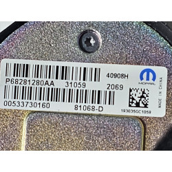 68281280AA Dodge Ram ROOF SHARK RADIO ANTENNA 2017-2024