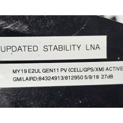 84324919 Cadillac XT4 Roof Shark Fin Radio GPS Antenna 2016-2023 84324913