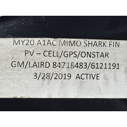 84718493 Chevrolet Camaro Roof Shark Fin Radio GPS High Frequency Antenna
