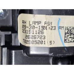 23197007 Cadillac XTS Overhead Dome Lamp 2013-2017 23320734