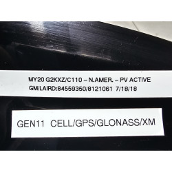 84577911 Cadillac XT4 Roof Shark GPS Radio Antenna 2019-2025 84559350