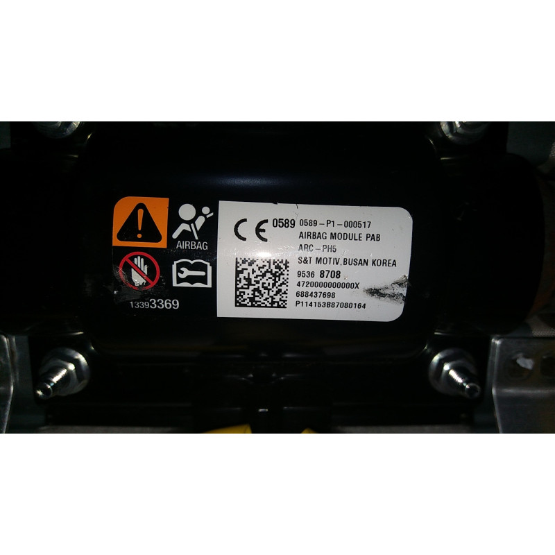 95368708 Chevrolet Spark Passenger Airbag 2013-2015