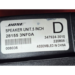 28155-3NF0A Nissan Rogue Rear Door Audio Sound Speaker Bose 2013-2025