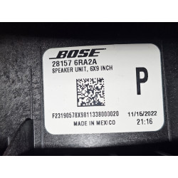 28157-6RA2A Nissan Rogue Front Door Audio Sound Speaker Bose 2021-2025