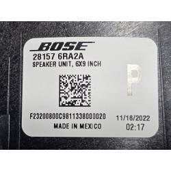 28157-6RA2A Nissan Rogue Front Door Audio Sound Speaker Bose 2021-2025