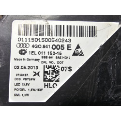 4G0941005E Audi A6 Left Xenon LED Headlight 2012-2015