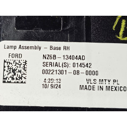 NZ6B-13404-AD Ford Maverick Right Tail Lamp Base 2022-2025