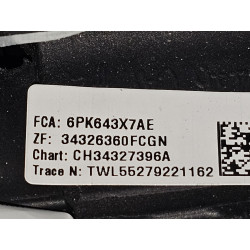 6PK643X7AE Jeep Grand Cherokee Steering Wheel 2021-2024 6PK643X7AF