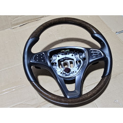 A0024601803 Mercedes-Benz GLE Steering Wheel Eucalyptus Wood 2016-2019