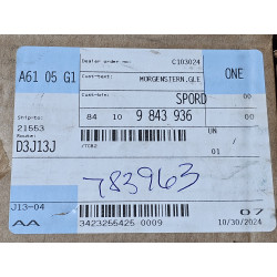 84109843936 BMW 3 Telematics Communication Control Module 2017-2022