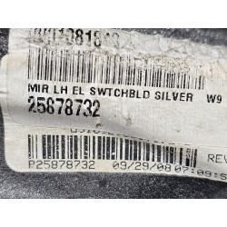 25878732 Chevrolet Malibu Left Power Mirror (3-wire) 2008-2012