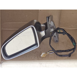 4A0971883A Audi A4 Left Chrome Aluminum Mirror 2004-2008 4F0857535